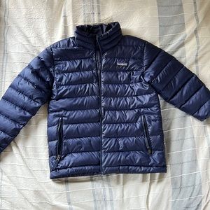 Patagonia Jacket Small 7-8 Kids Navy Blue